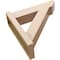 Ekena Millwork 5 1/2-in W x 26-in D x 38-in H Trad Slat Rough Cedar Woodgrain TimberThane Outlooker, Primed Tan OUTUR055X26X38TRA24RCPR - alternate 6